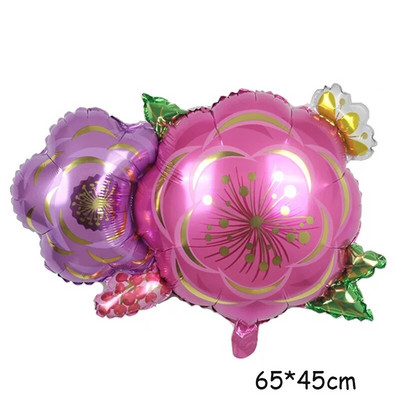 Floarea-soarelui Trandafir Gardenia Baloane din folie Ziua Mamei Baby Shower Nunta Ziua Zilei Festivitate Decoratiuni Balon