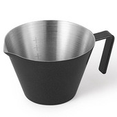 Eszpresszó csésze fogantyúval Uncia eszpresszó csésze rozsdamentes acél eszpresszó csésze kávéskancsóhoz Tej eszpresszó tartozékok