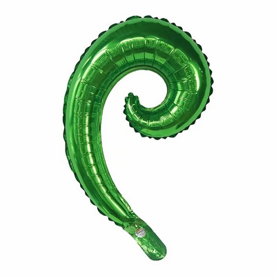 10 бр. Цветни спираловидни вълнообразни криволичещи балони от фолио Семеен рожден ден Сватбена декорация Стикери за стена Надуваеми играчки