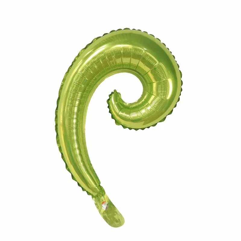 10 бр. Цветни спираловидни вълнообразни криволичещи балони от фолио Семеен рожден ден Сватбена декорация Стикери за стена Надуваеми играчки