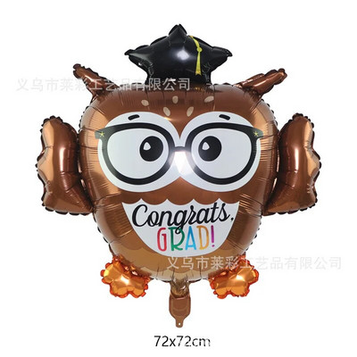 Ogromni rođendanski baloni Dekoracija za školsku maturalnu zabavu 2023. Čestitka Doctor Laurea Helium Foil Globos Poklon za tuširanje djeteta