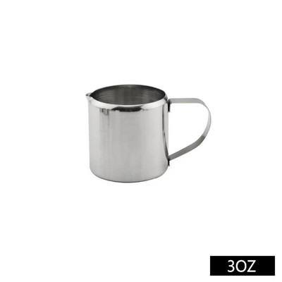 5 veličina Novi izdržljivi vrč od nehrđajućeg čelika Vrč za kavu i vrhnje Vrč za pjenjenje mlijeka Vrč za latte Art izljev za dom i kuhinju