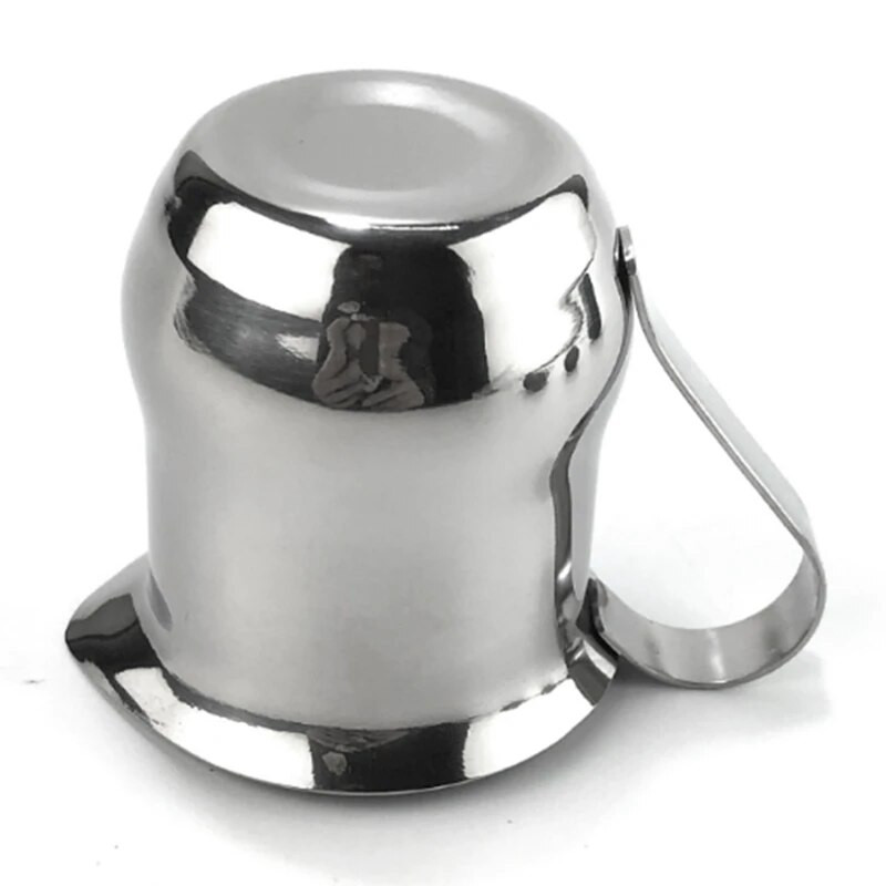 Minőségi 90 ml-es rozsdamentes acél tejhabosító kancsó kávé tejhabos bögrék Latte Art kancsó tejhabosító csésze derékformájú csésze