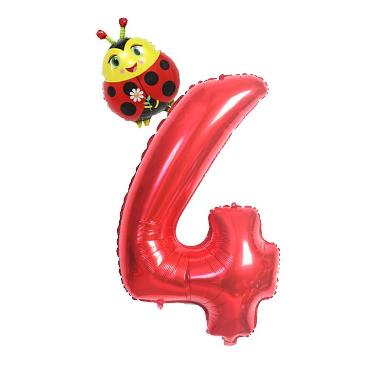 2db/tétel 40 hüvelykes zöld fólia szám léggömb 33 cm-es béka hélium labda születésnapi buli dekoráció gyerek baba zuhany levegő gyerek gömbök