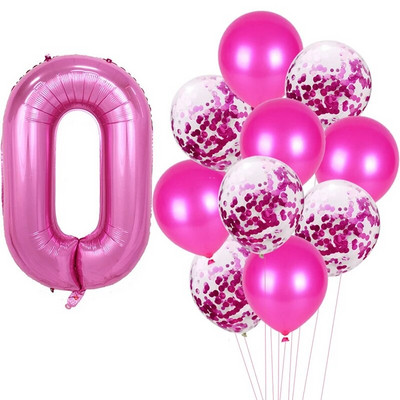 Su gimtadieniu Balionas 1 2 3 4 5 6 Balionai Kūdikių dušas berniukui Mergaitei Folija Balionai Oro 1-ojo gimtadienio vakarėlio dekoracijos Vaikams Kūdikių dušas