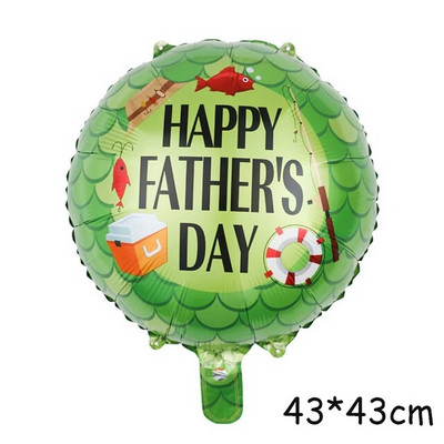 1db Szuper Apa léggömbök Boldog Apák Napját Fólia Hélium Ball Apa Anya Party dekoráció Otthoni jelenet barkácsolás