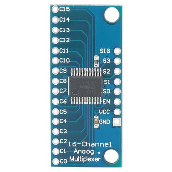 10Pcs 16CH Аналогов мултиплексорен модул 74HC4067 CD74HC4067 Прецизен модул Цифров мултиплексор MUX Breakout Board