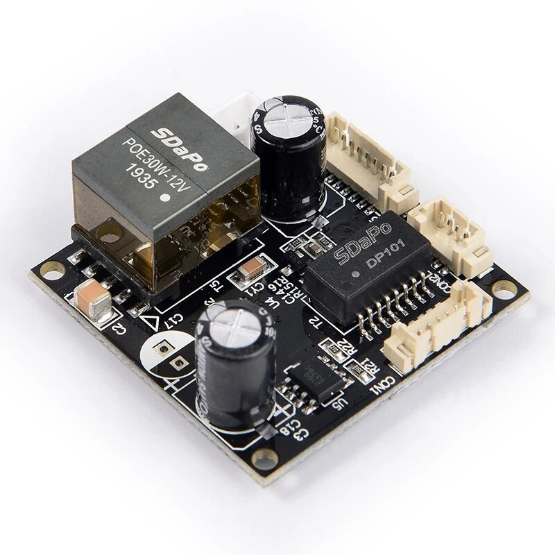 RISE-SDAPO PM3812AT 2A изолиран термоустойчив POE модул от промишлен клас 25,5 W