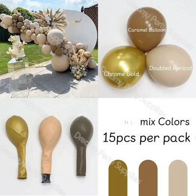 5/10/12 inča Pastelni rođendanski mat baloni Set Balon od terakote Krštenje Vjenčanje Mladenka Baby Shower Valentinovo Dekoracija