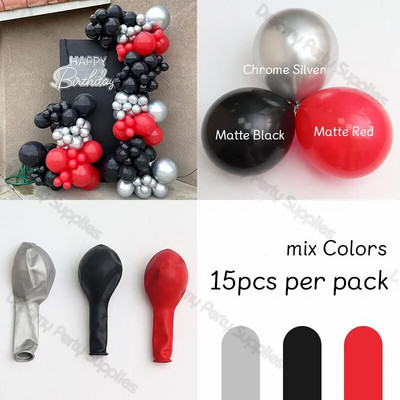 5/10/12 inča Pastelni rođendanski mat baloni Set Balon od terakote Krštenje Vjenčanje Mladenka Baby Shower Valentinovo Dekoracija