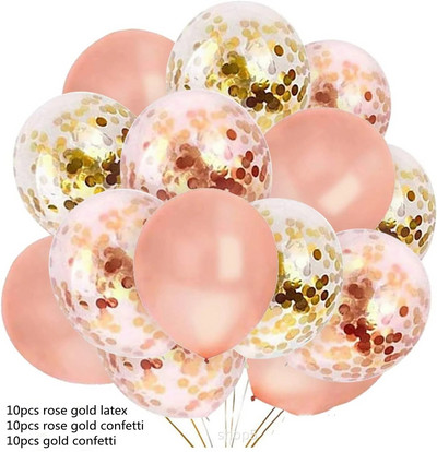 30db flitteres latex léggömb kombinációs születésnapi parti dekoráció esküvői eljegyzési dekoráció baba zuhany parti dekoráció