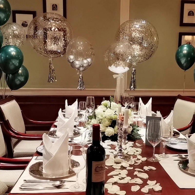 30db flitteres latex léggömb kombinációs születésnapi parti dekoráció esküvői eljegyzési dekoráció baba zuhany parti dekoráció