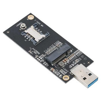 Πλήκτρο USB3.0 σε NGFF B Μονάδα 3G4G WWAN Δοκιμαστική κάρτα δικτύου πολλαπλών λειτουργιών με μονάδα υποδοχής SIM
