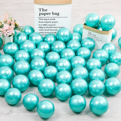 20gab 5/12 collu glancēti hromēti sarkani karsti rozā sudraba metāla pērļu lateksa baloni dzimšanas dienas ballītes kāzu balonu dekorācijas globusi