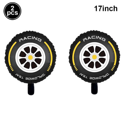 Karirani digitalni balon od 40 inča, veliki crno-bijeli brojevi 0-9 Baloni od folije za utrke, potrepštine za dekoraciju rođendanske motorističke zabave