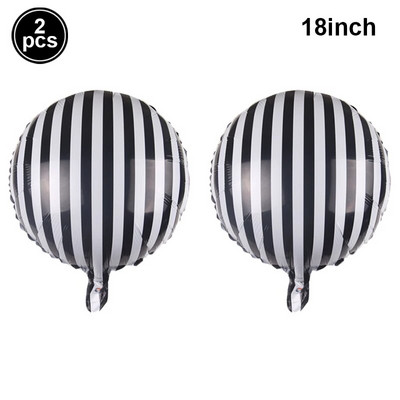 Karirani digitalni balon od 40 inča, veliki crno-bijeli brojevi 0-9 Baloni od folije za utrke, potrepštine za dekoraciju rođendanske motorističke zabave