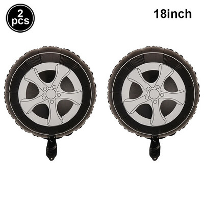 Karirani digitalni balon od 40 inča, veliki crno-bijeli brojevi 0-9 Baloni od folije za utrke, potrepštine za dekoraciju rođendanske motorističke zabave