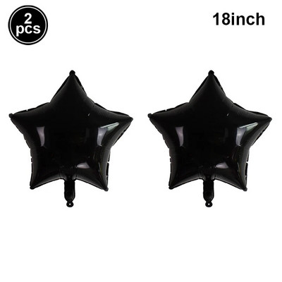 Karirani digitalni balon od 40 inča, veliki crno-bijeli brojevi 0-9 Baloni od folije za utrke, potrepštine za dekoraciju rođendanske motorističke zabave