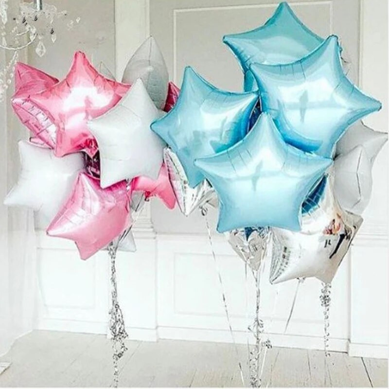 2/5 kom 18 inča petokraka zvijezda balon od folije vjenčanje rođendan ukrasi baby shower obljetnica srce helij baloni