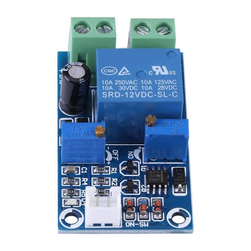 ABGZ-12V aku laadimiskontrolleri kaitseplaadi mooduli automaatse lüliti taastamise kaitsekontrolleri moodul