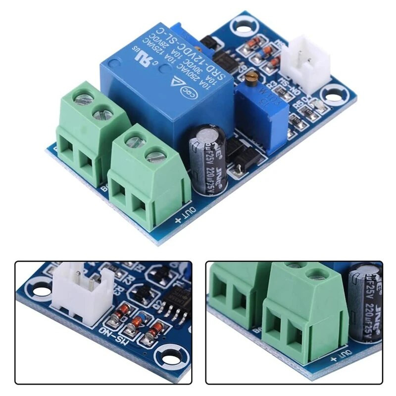 ABGZ-12V aku laadimiskontrolleri kaitseplaadi mooduli automaatse lüliti taastamise kaitsekontrolleri moodul
