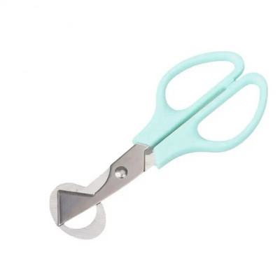 Putpelių kiaušiniai ir paukščių kiaušinių lukštai nerūdijančio plieno žirklės kiaušinių atidarytuvo žirklės virtuvės rankiniai įrankiai putpelių kiaušiniams ir paukščių kiaušiniams 1 vnt.