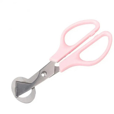 Putpelių kiaušiniai ir paukščių kiaušinių lukštai nerūdijančio plieno žirklės kiaušinių atidarytuvo žirklės virtuvės rankiniai įrankiai putpelių kiaušiniams ir paukščių kiaušiniams 1 vnt.