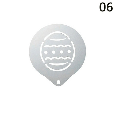 Ispis kave od nehrđajućeg čelika Cvjetni model Dodaci za kafiće Pjena za kavu Predložak za prskanje Girlanda Podloga za kalupe Barista Art šablone