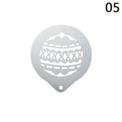 Ispis kave od nehrđajućeg čelika Cvjetni model Dodaci za kafiće Pjena za kavu Predložak za prskanje Girlanda Podloga za kalupe Barista Art šablone