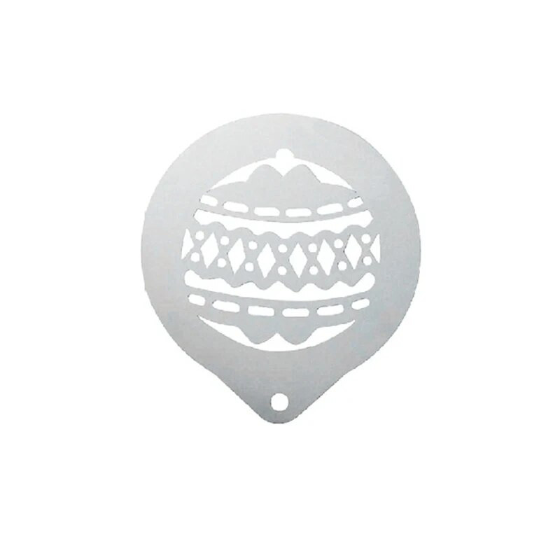 Ispis kave od nehrđajućeg čelika Cvjetni model Dodaci za kafiće Pjena za kavu Predložak za prskanje Girlanda Podloga za kalupe Barista Art šablone