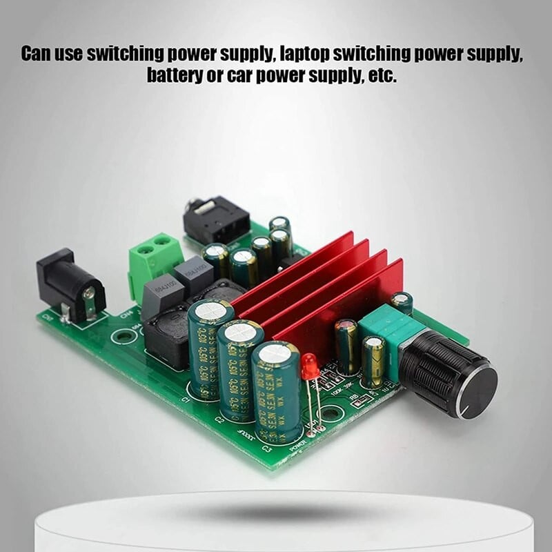 Galios stiprintuvo plokštės didelio jautrumo monofoninis TPA3116 žemųjų dažnių garsiakalbio stiprintuvo modulis su NE5532 OPAMP