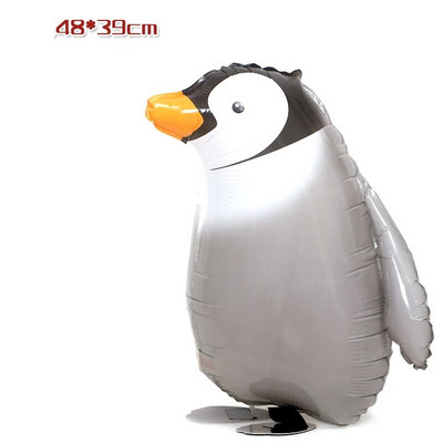 1 vnt Animacinis ūkinis gyvūnas vaikštantis balionas Miela karvė vištiena Namuose avis Boružėlė Dalmatijos folijos balionai, skirti ūkio gimtadienio dekoravimui