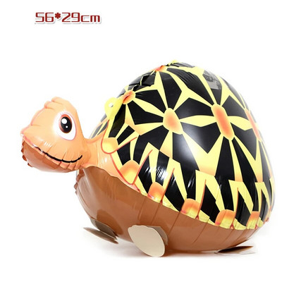 1 vnt Animacinis ūkinis gyvūnas vaikštantis balionas Miela karvė vištiena Namuose avis Boružėlė Dalmatijos folijos balionai, skirti ūkio gimtadienio dekoravimui