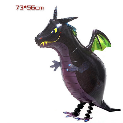 1 vnt Animacinis ūkinis gyvūnas vaikštantis balionas Miela karvė vištiena Namuose avis Boružėlė Dalmatijos folijos balionai, skirti ūkio gimtadienio dekoravimui