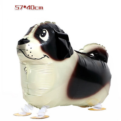 1 vnt Animacinis ūkinis gyvūnas vaikštantis balionas Miela karvė vištiena Namuose avis Boružėlė Dalmatijos folijos balionai, skirti ūkio gimtadienio dekoravimui