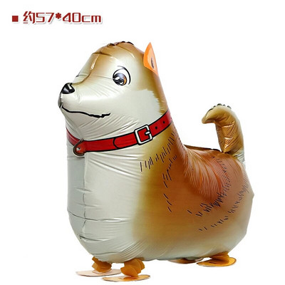 1 vnt Animacinis ūkinis gyvūnas vaikštantis balionas Miela karvė vištiena Namuose avis Boružėlė Dalmatijos folijos balionai, skirti ūkio gimtadienio dekoravimui