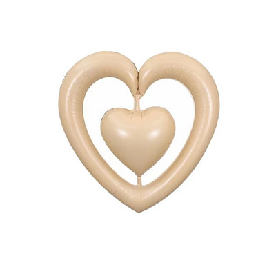 Valentīndienas lielas sirds sirds sirds piedāvājums alumīnija plēves balons kāzu ballītes noformējums peldošs hēlija balons