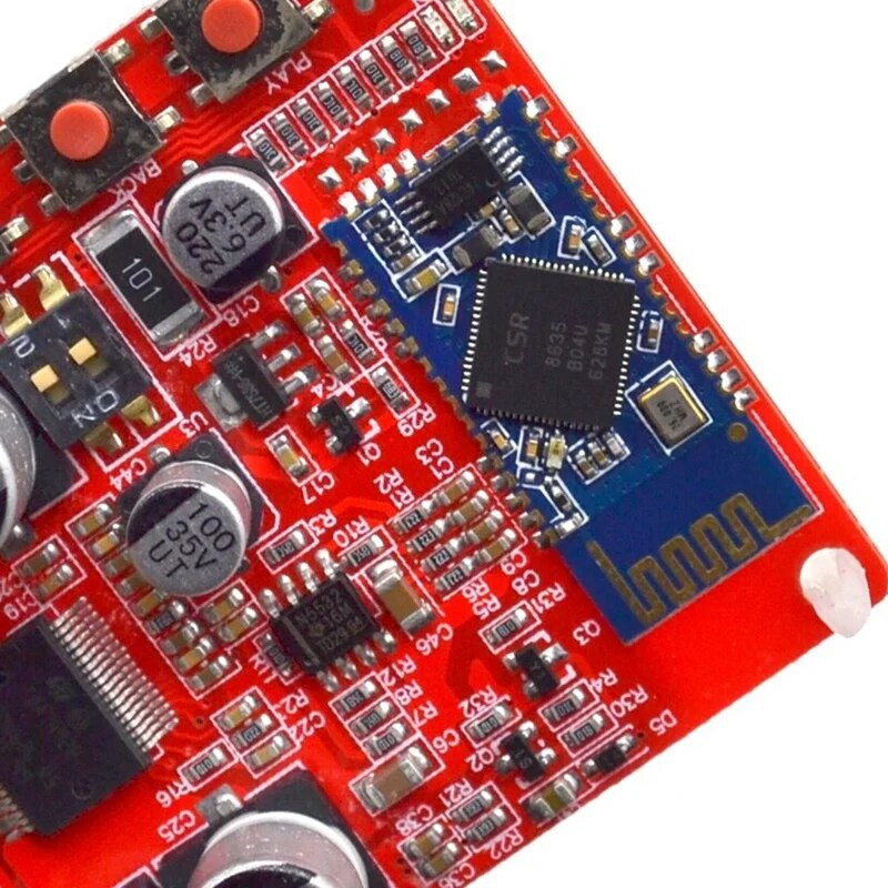ABGZ-TDA7492P 50W+50W digitaalse võimendiplaadi CSP8635 Bluetooth 4.0 kiibiga BT helivastuvõtja võimendiplaadi mooduli osad