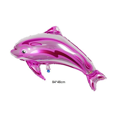 1бр сладко животно делфин акула морска черупка октопод морско конче рак балон украса за рожден ден баня детски ден риба
