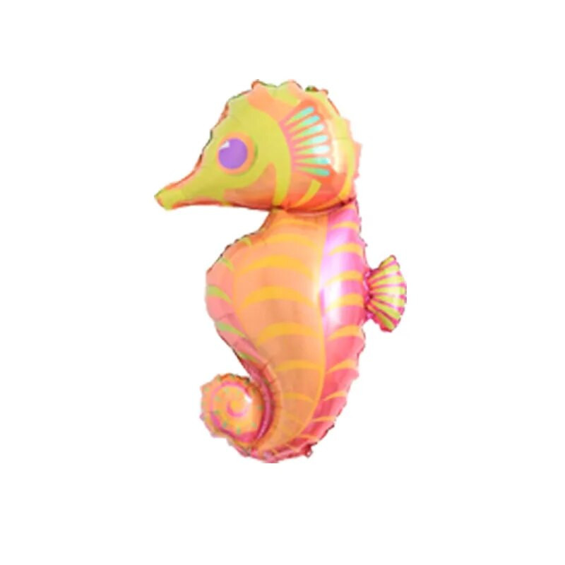 1бр сладко животно делфин акула морска черупка октопод морско конче рак балон украса за рожден ден баня детски ден риба