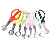 Putpelių kiaušinių žirklės paukščių kiaušinių žirklės nerūdijančio plieno kiaušinių pjaustytuvai kiaušinių lukštų pjaustytuvai kiaušinių atidarytuvai virtuvės rankiniai įrankiai žirklės