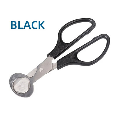 Putpelių kiaušinių žirklės paukščių kiaušinių žirklės nerūdijančio plieno kiaušinių pjaustytuvai kiaušinių lukštų pjaustytuvai kiaušinių atidarytuvai virtuvės rankiniai įrankiai žirklės