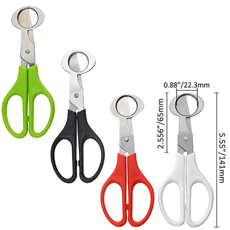 Putpelių kiaušinių žirklės paukščių kiaušinių žirklės nerūdijančio plieno kiaušinių pjaustytuvai kiaušinių lukštų pjaustytuvai kiaušinių atidarytuvai virtuvės rankiniai įrankiai žirklės