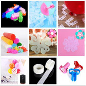 5M/tétel Léggömbök Tartozékok Léggömb lánc 160lyukas Esküvői Születésnapi Léggömbök Háttér Dekorációs Kiegészítők Tömítési tartozékok pumpa