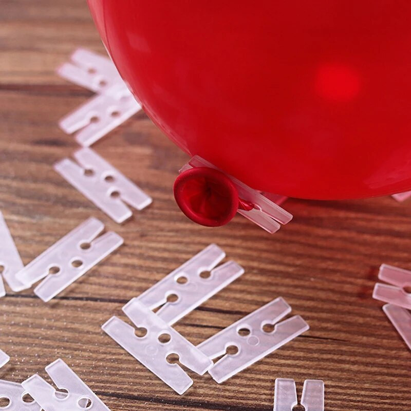 5M/tétel Léggömbök Tartozékok Léggömb lánc 160lyukas Esküvői Születésnapi Léggömbök Háttér Dekorációs Kiegészítők Tömítési tartozékok pumpa