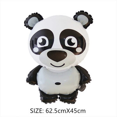 1 бр. Балони с анимационно мече Мини животно Детски играчки Фолиеви балони Сладък хелиев балон Декорация Подарък за парти за рожден ден на деца