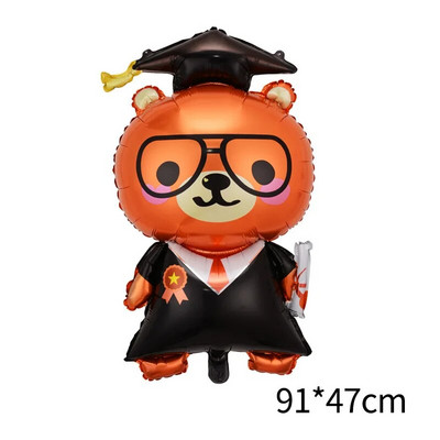 1 бр. Балони с анимационно мече Мини животно Детски играчки Фолиеви балони Сладък хелиев балон Декорация Подарък за парти за рожден ден на деца