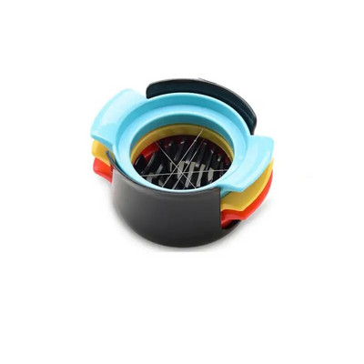 Rezač jaja 3 u 1 Cut Eggs Kuhana jaja Rezač Kuhana Kuhana jaja Kreativni alati Bento Cut Flower Shaper Kuhinjski pribor