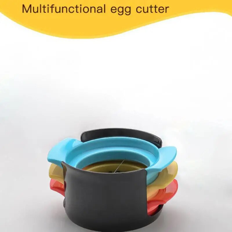 Rezač jaja 3 u 1 Cut Eggs Kuhana jaja Rezač Kuhana Kuhana jaja Kreativni alati Bento Cut Flower Shaper Kuhinjski pribor