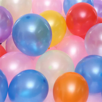 100/50 бр./лот балони за рожден ден 8 инча латексови балони златни, червени, розови, сини перлени балон за сватбено парти, детски играчки